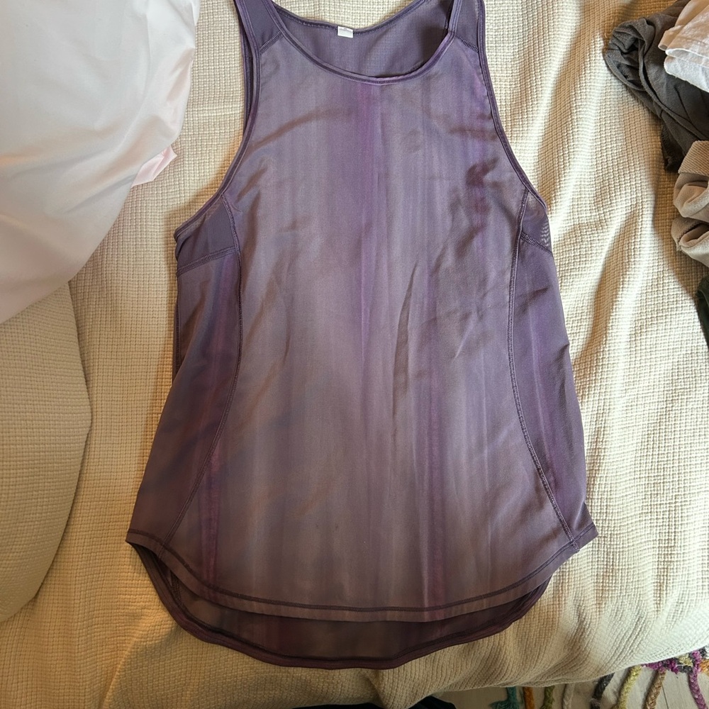 Lululemon Purple Tank Top